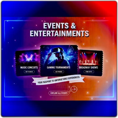 Events & Entertainment Tickets